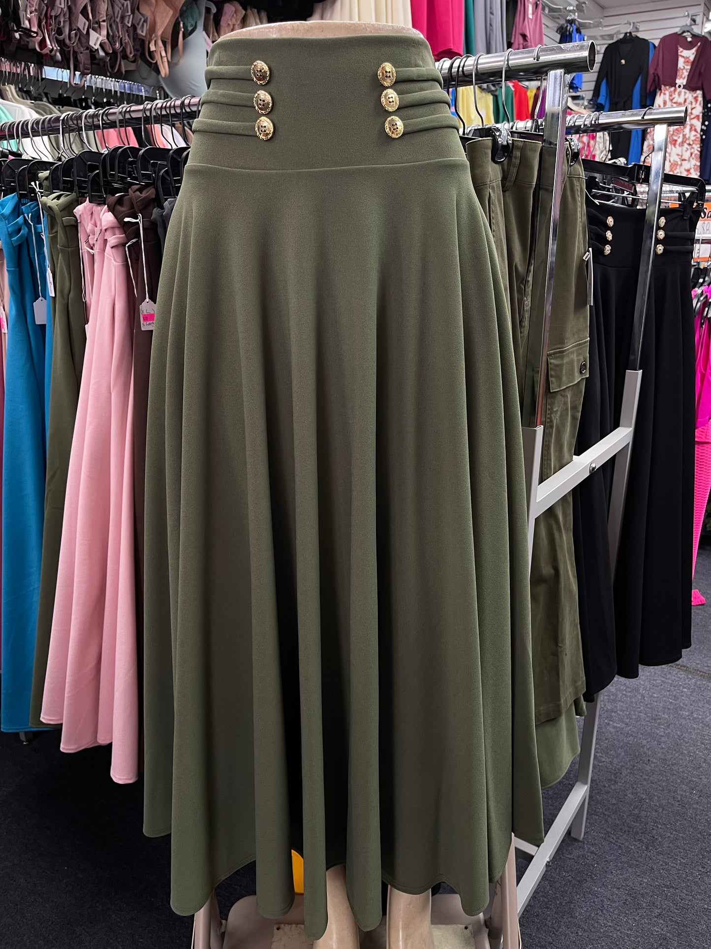 Mia Skirt olive green