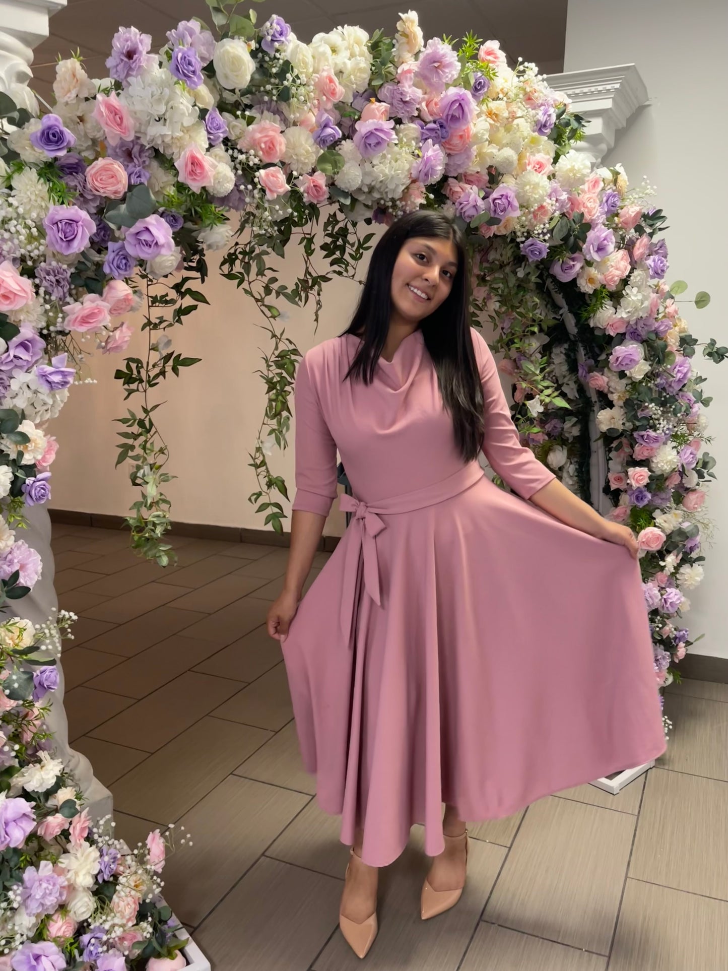 Stella Dress Pale pink