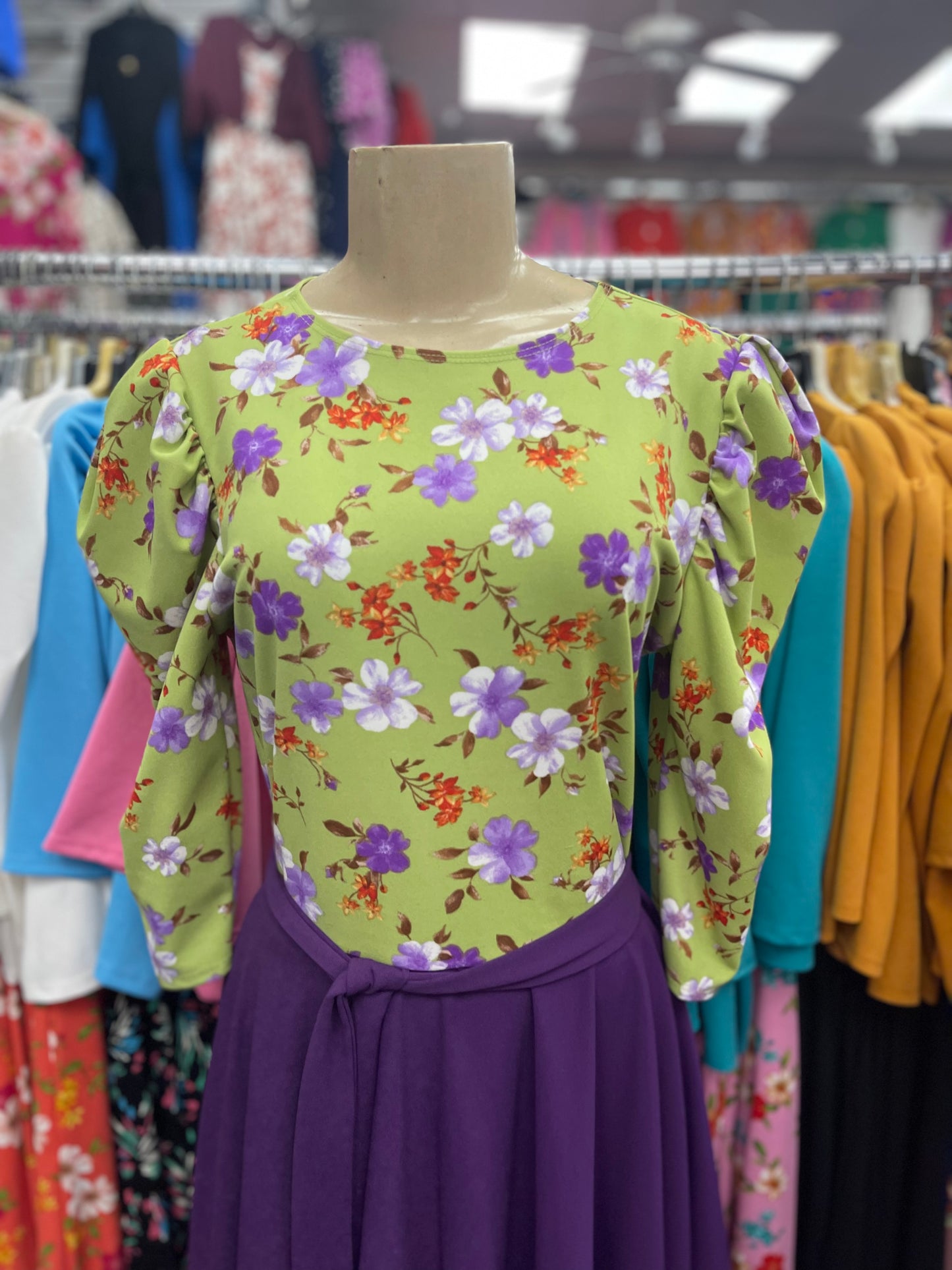 Iris Dress Purple