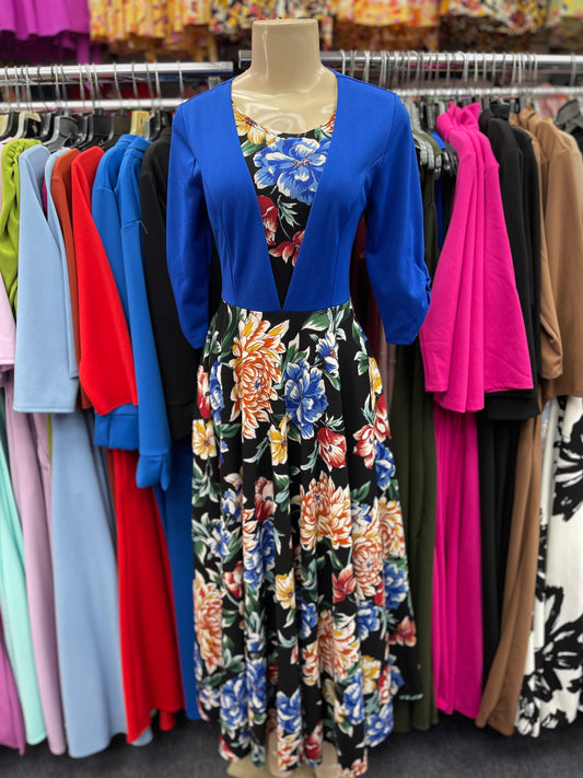 Ruby Dress royal blue