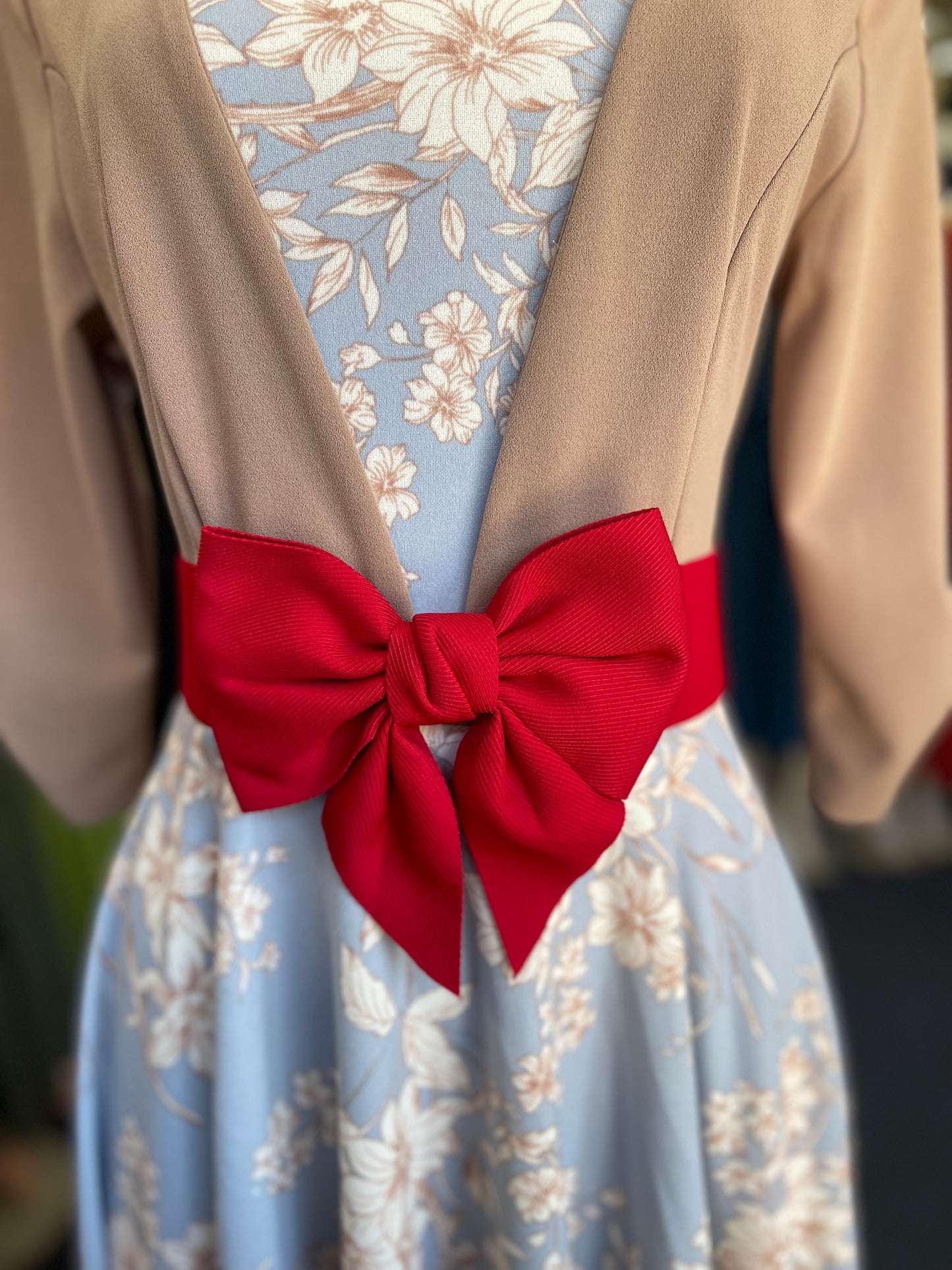 Bow belt Red