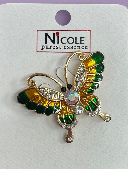 Butterfly pin