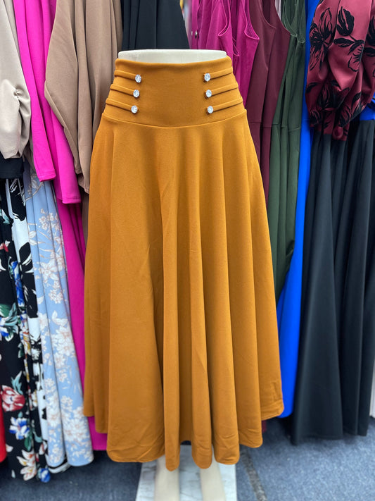 Mia Skirt mustard