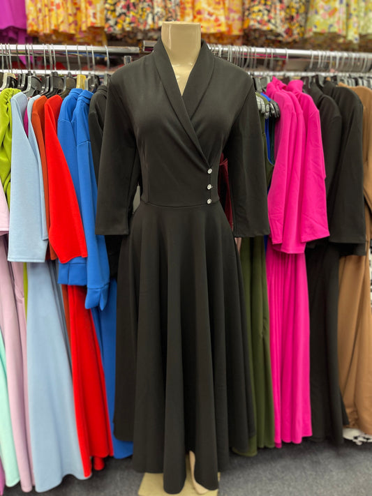 Eleanor Dress Black