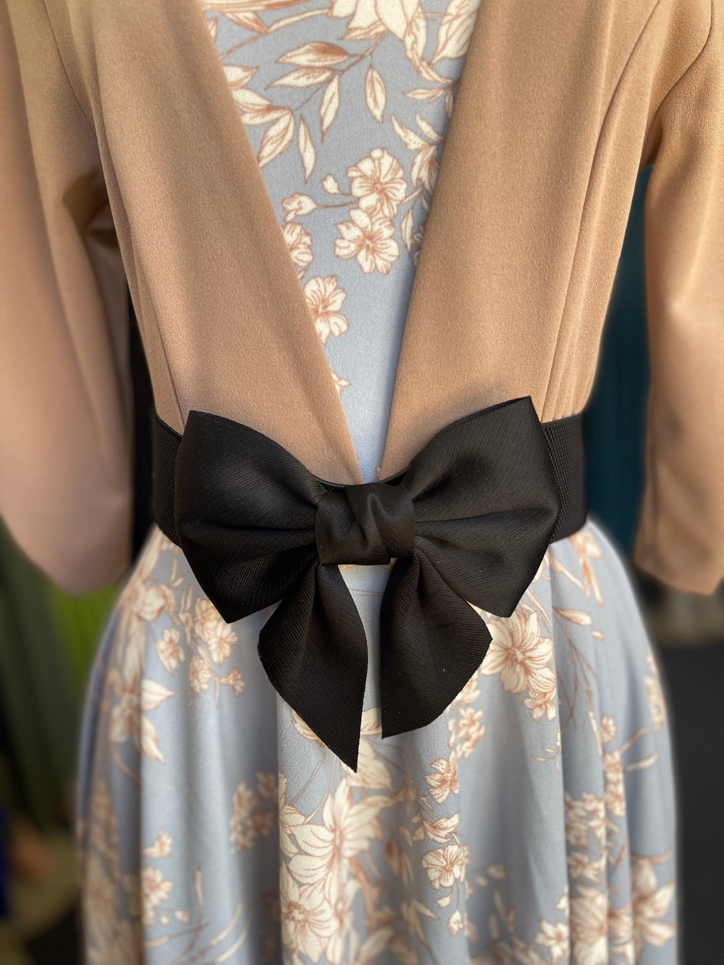 Bow belt Black