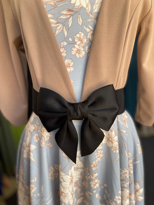 Bow belt Black