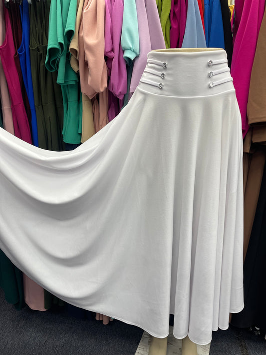 Mia skirt white