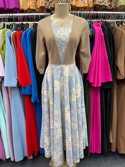 Ruby Dress Tan