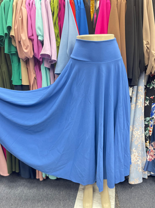 Nia skirt dusty blue