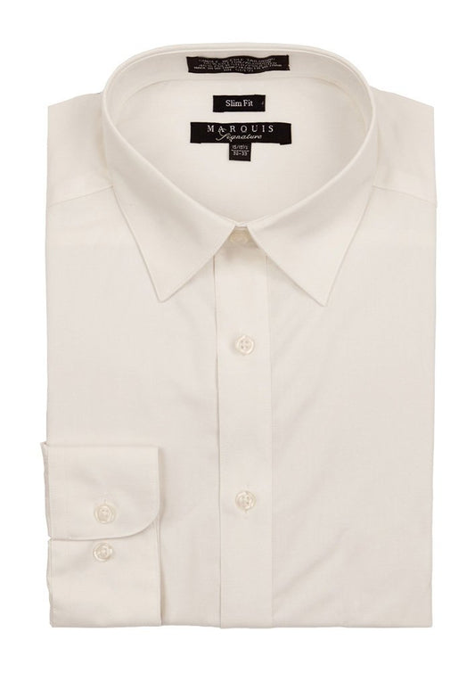 Ivory Mens Long sleeve shirt slim fit