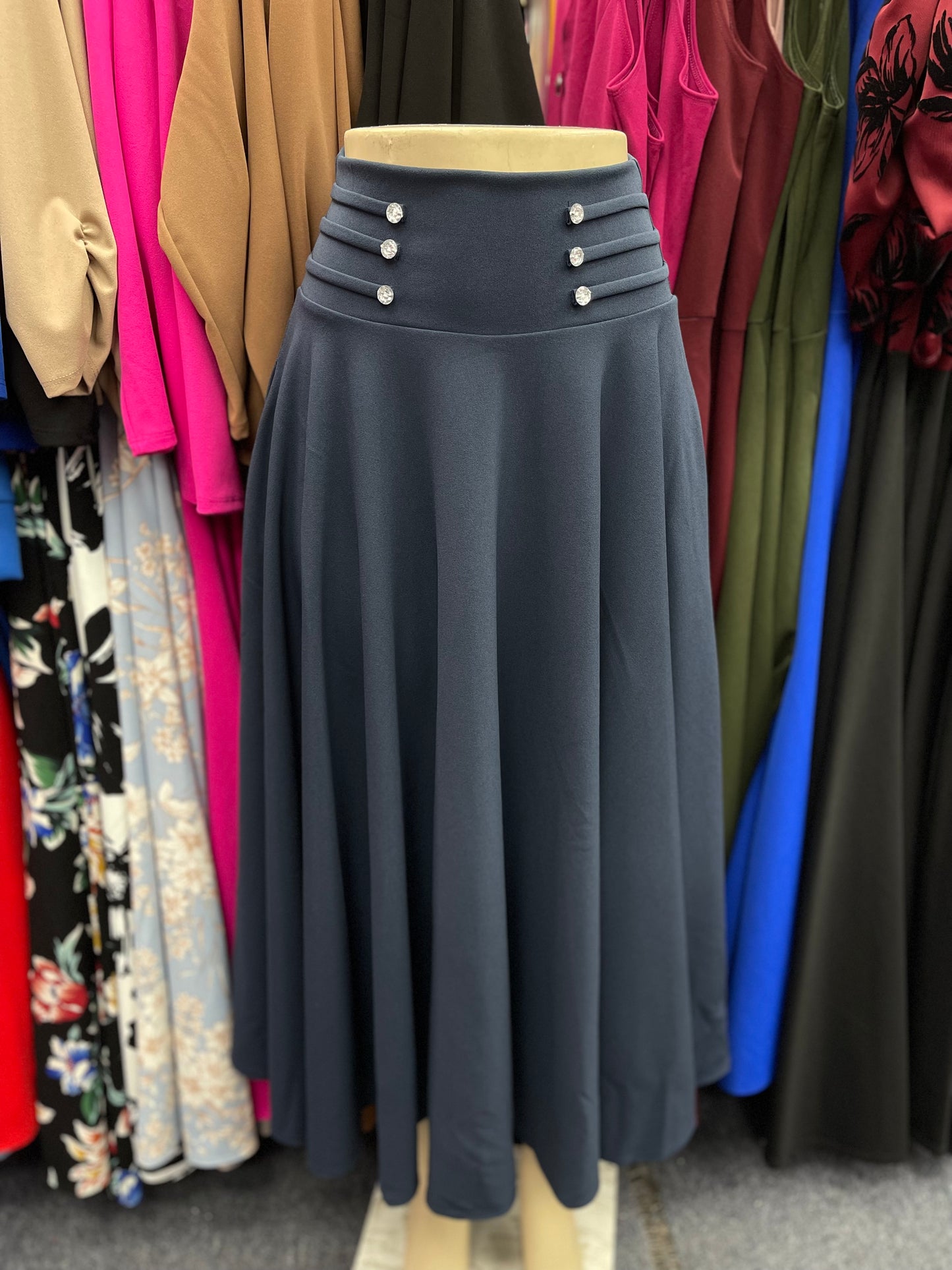 Mia Skirt navy Blue