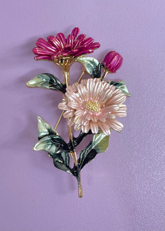 Flower stems pin