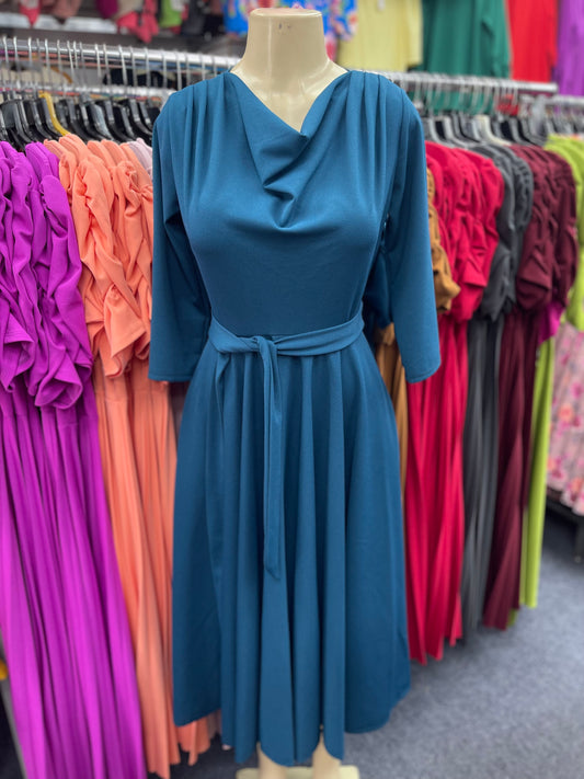 Stella Dress Caribbean Blue