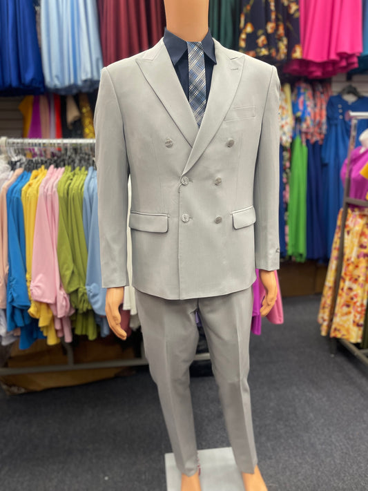 Sliver Double Breasted suit