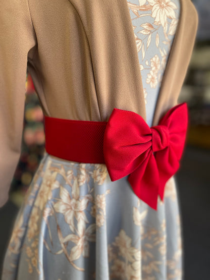 Bow belt Red