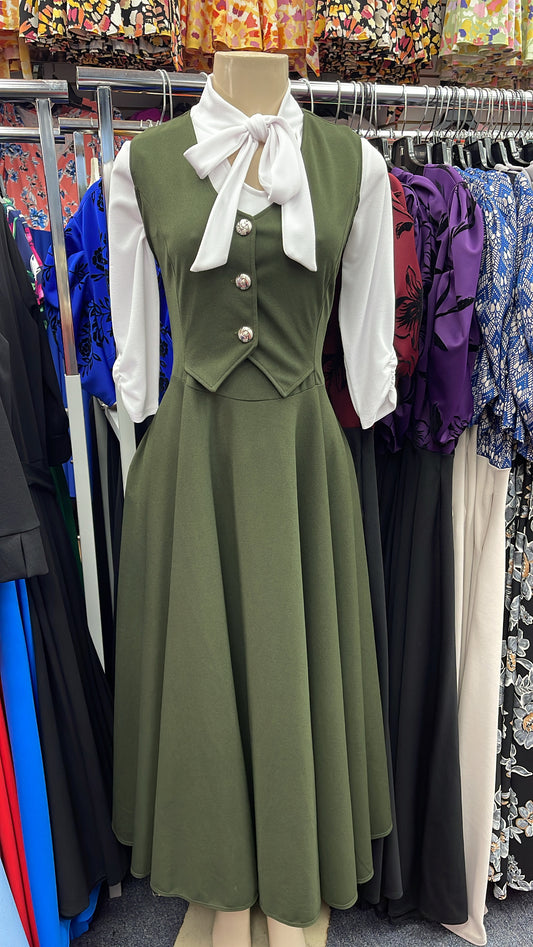 Willow Dress Olive