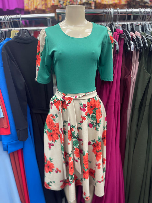 Daisy Dress Green