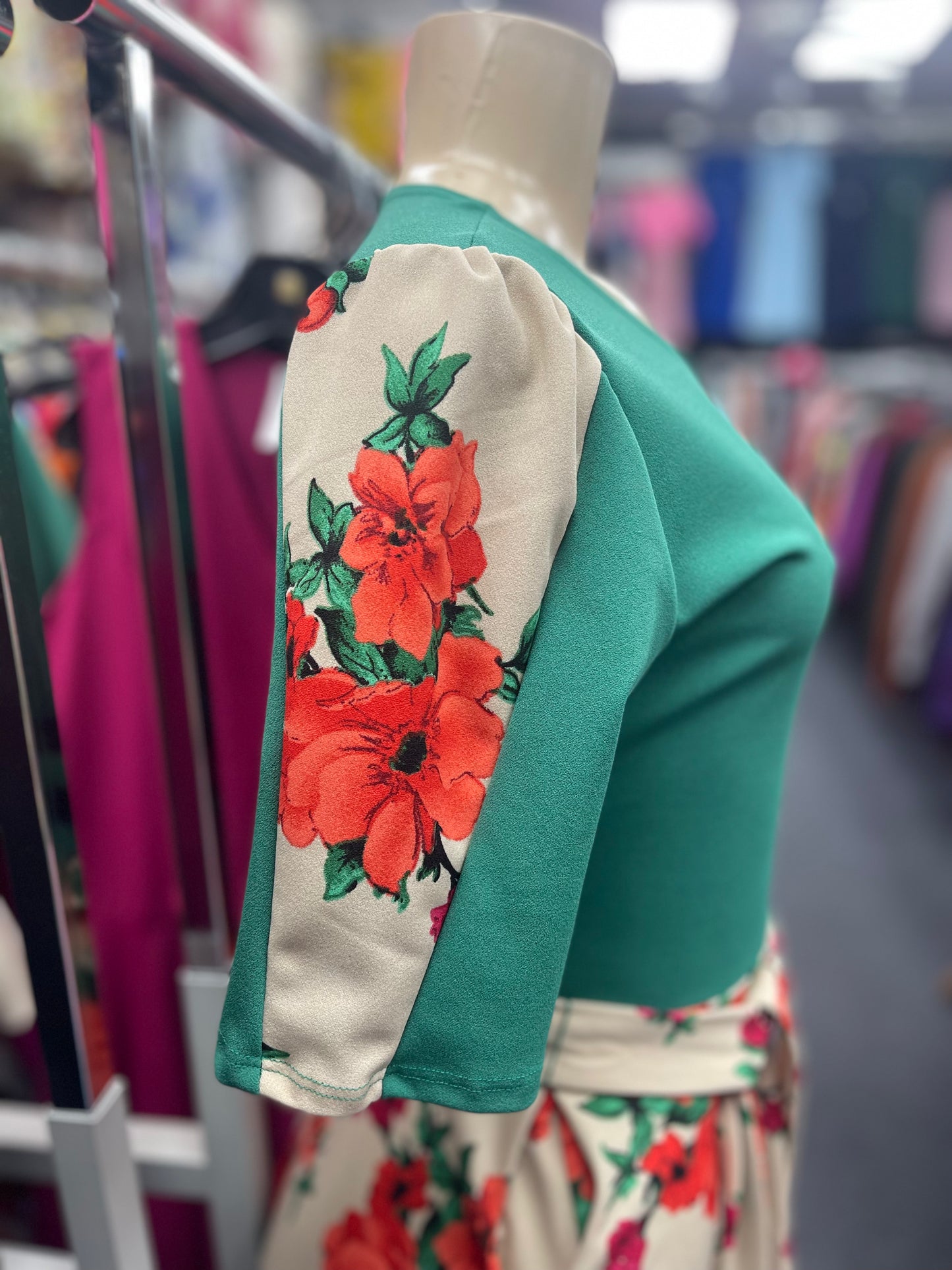 Daisy Dress Green