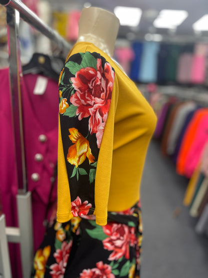 Daisy Dress  Mustard