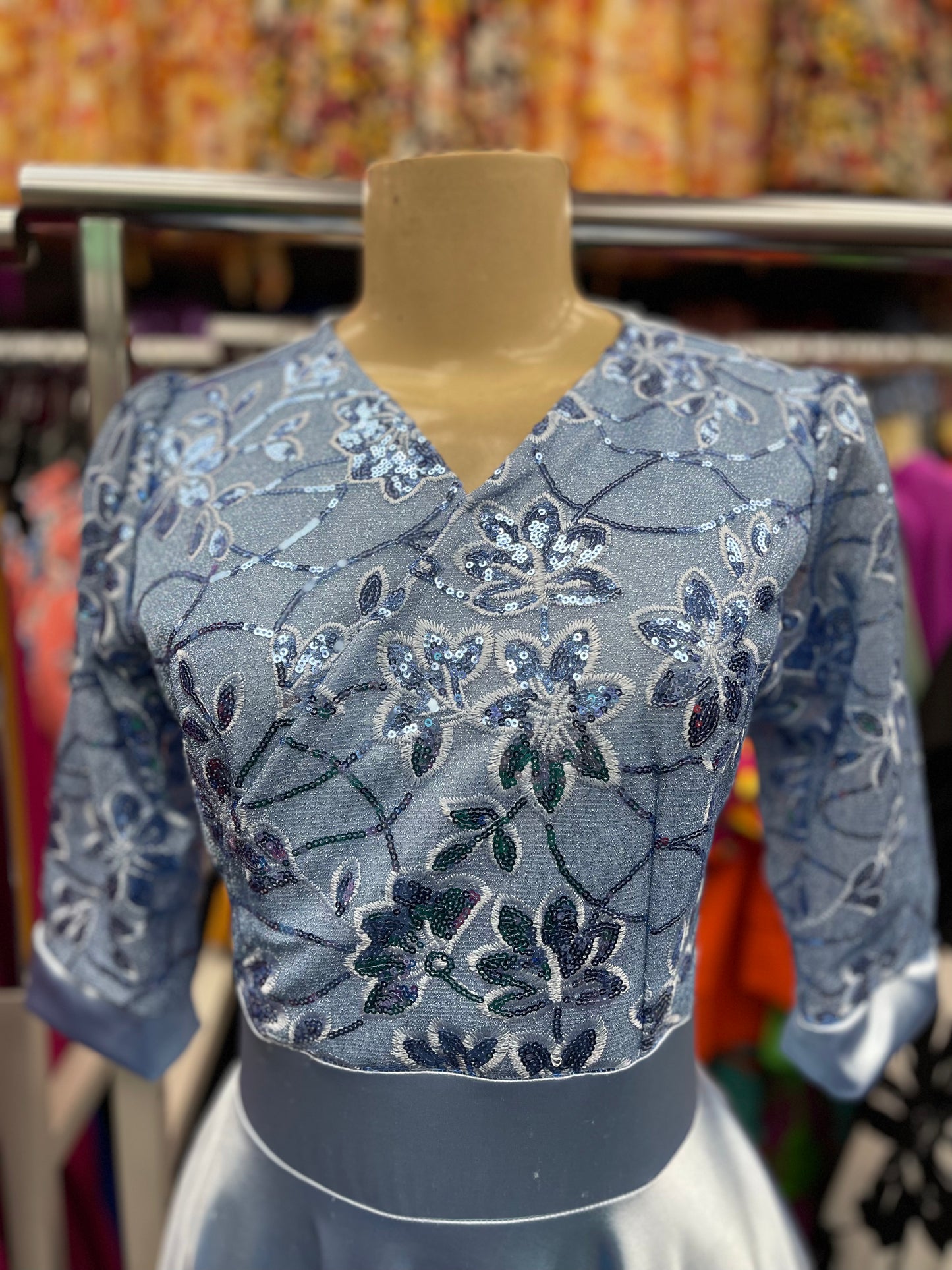 Alice Dress Icy Blue