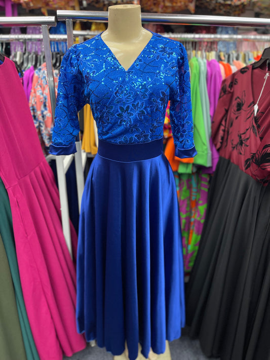 Alice Dress Royal Blue