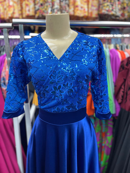 Alice Dress Royal Blue