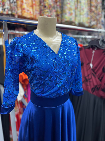 Alice Dress Royal Blue