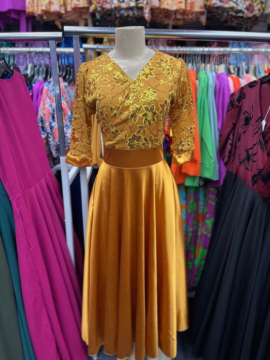 Alice Dress Gold