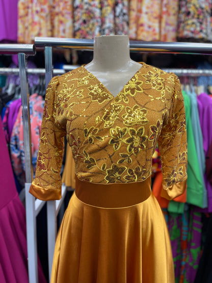 Alice Dress Gold