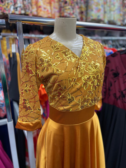 Alice Dress Gold