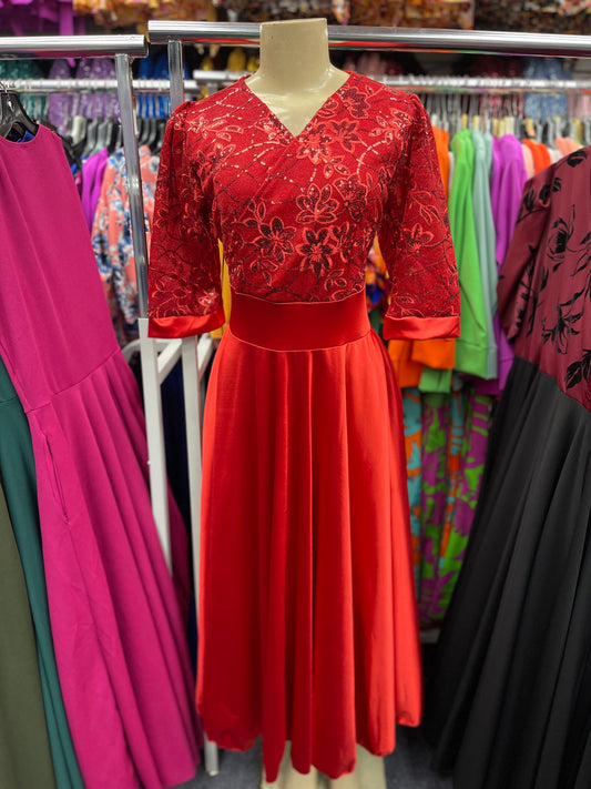 Alice Dress Red