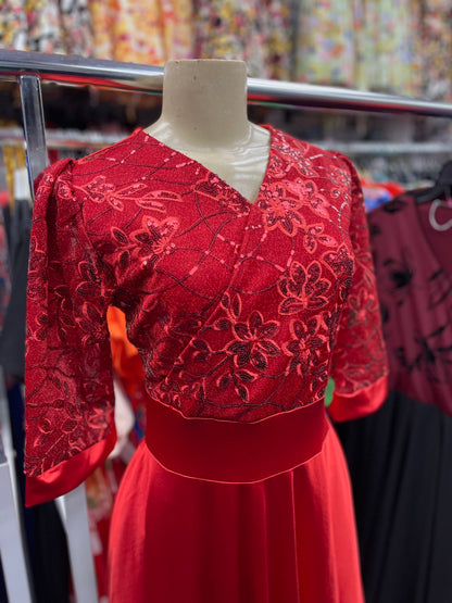 Alice Dress Red