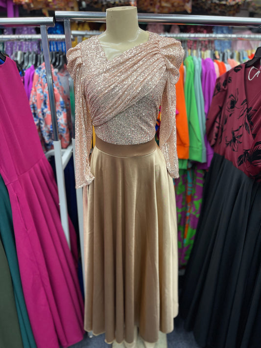 Andrea Dress champaign