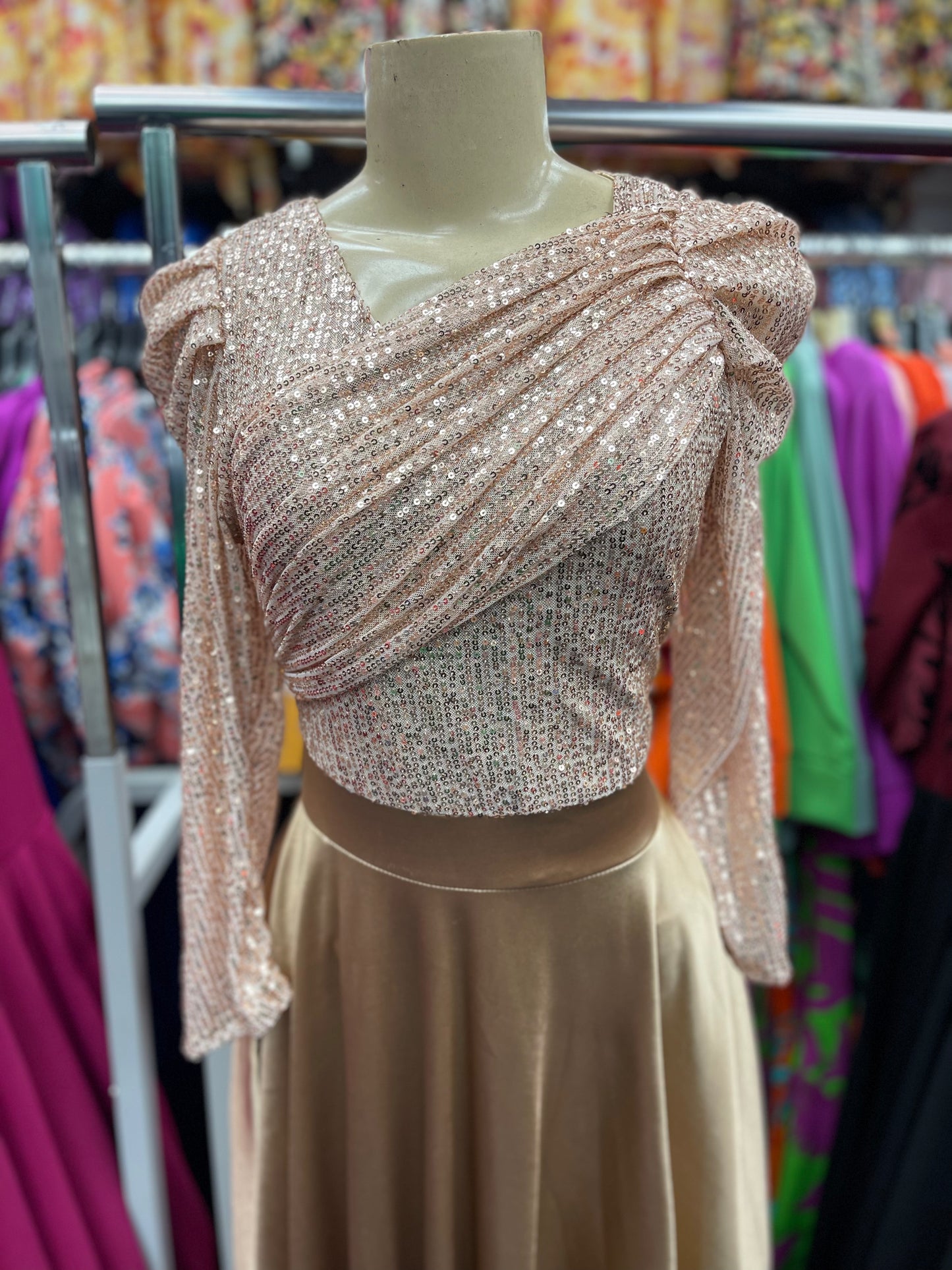 Andrea Dress champaign