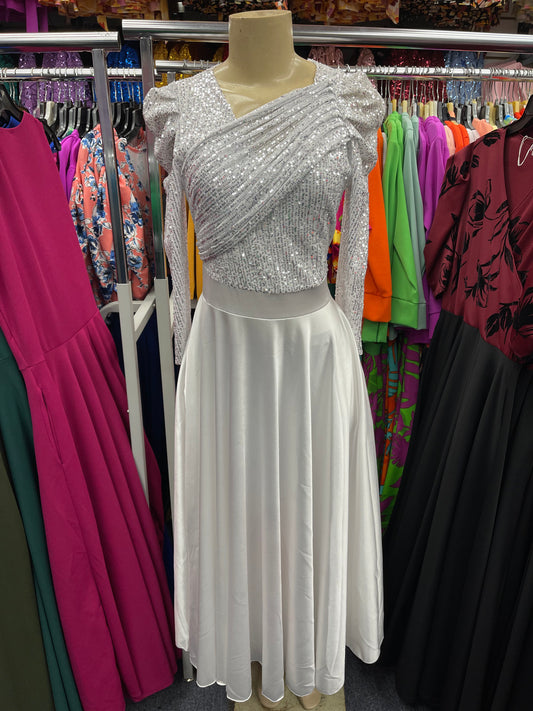 Andrea Dress White