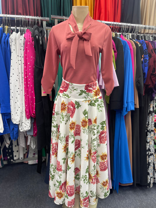 Floral Nia Skirt