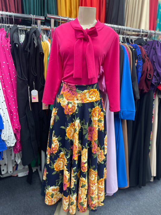 Floral Nia skirt