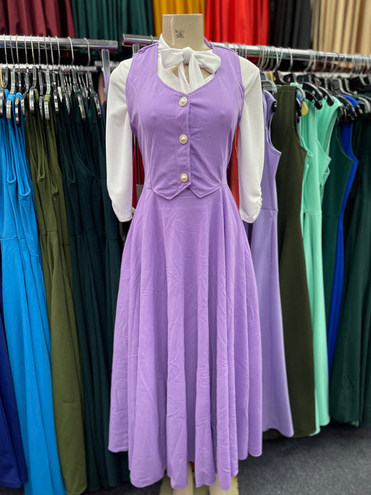Audrey Dress Lilac