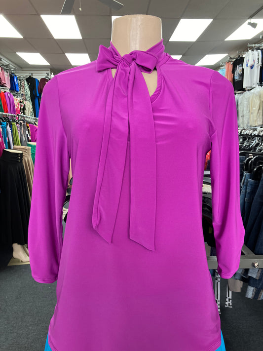 Bow Blouse light purple