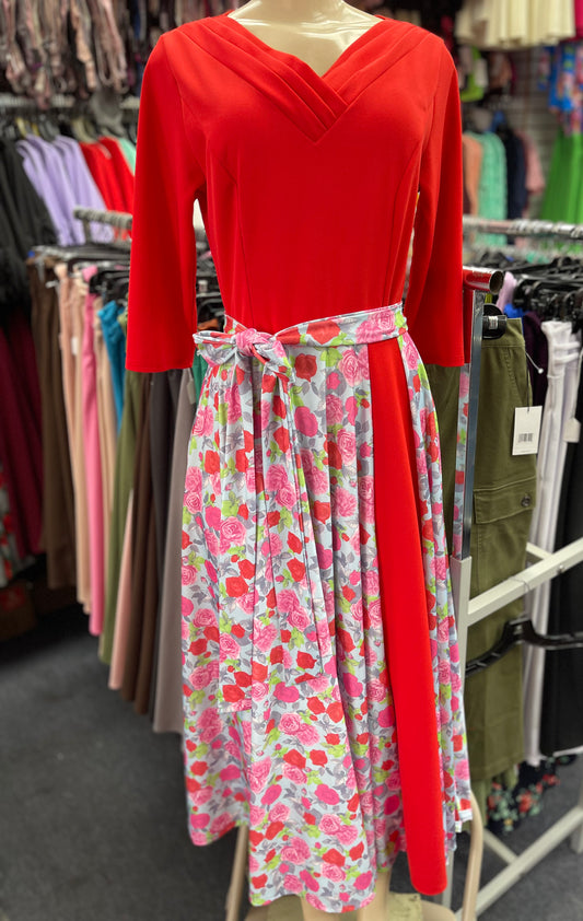 Scarlett Dress Red