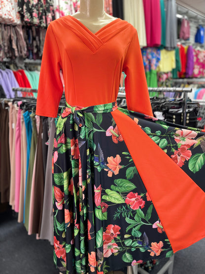 Scarlett Dress orange