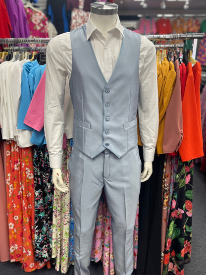 Men suit 10 : Ice Blue