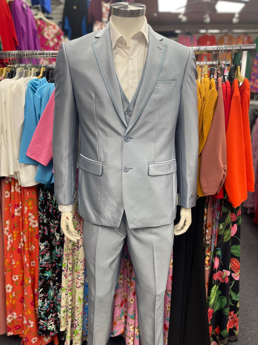 Men suit 10 : Ice Blue