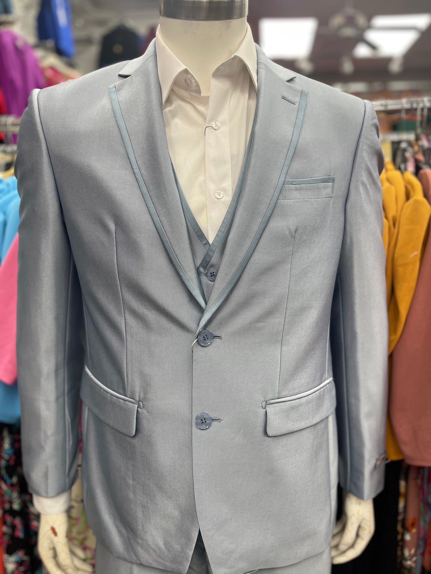 Men suit 10 : Ice Blue