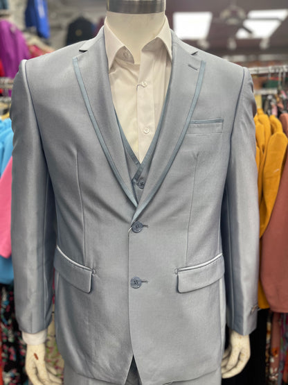 Men suit 10 : Ice Blue