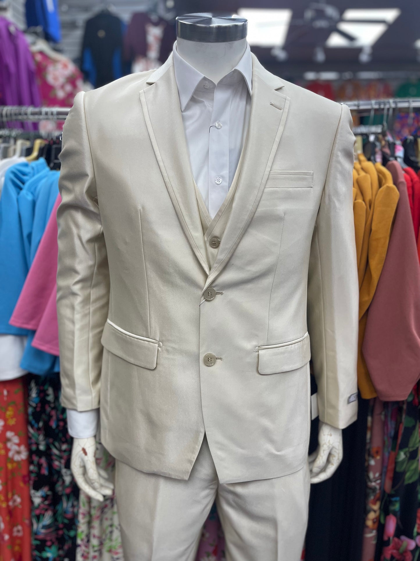 Men Suit 11 : Champaign Beige