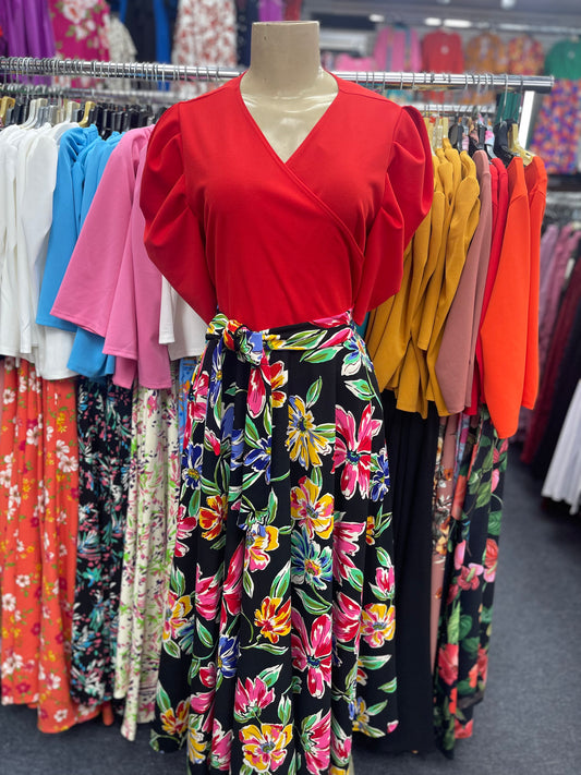 Emma Dress Red
