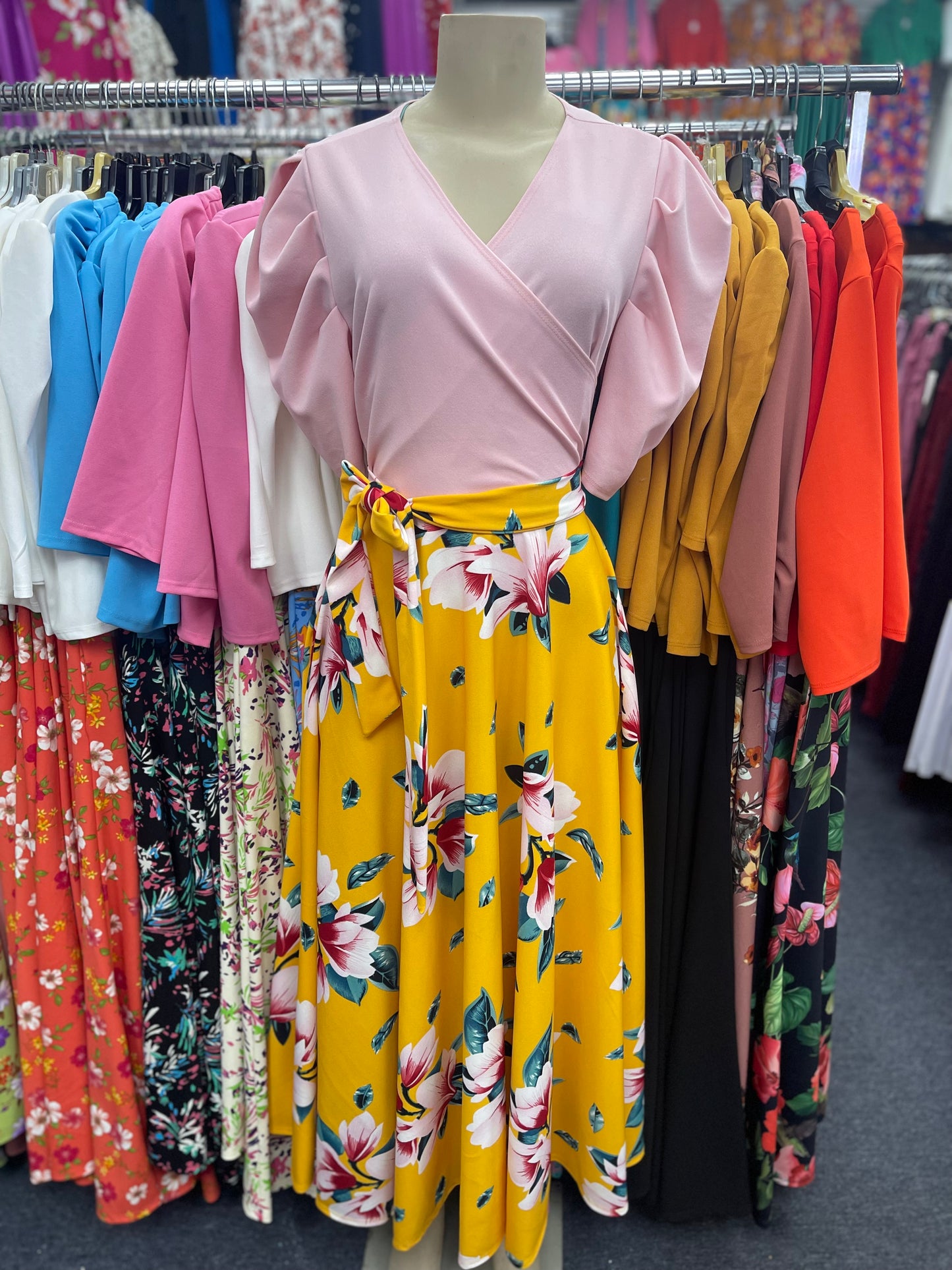 Emma Dress Blush pink