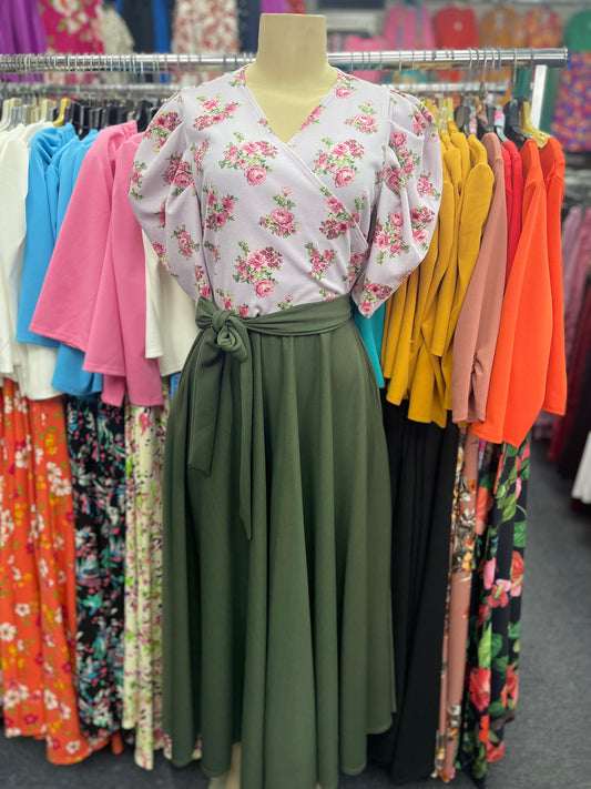 Emma Dress Olive
