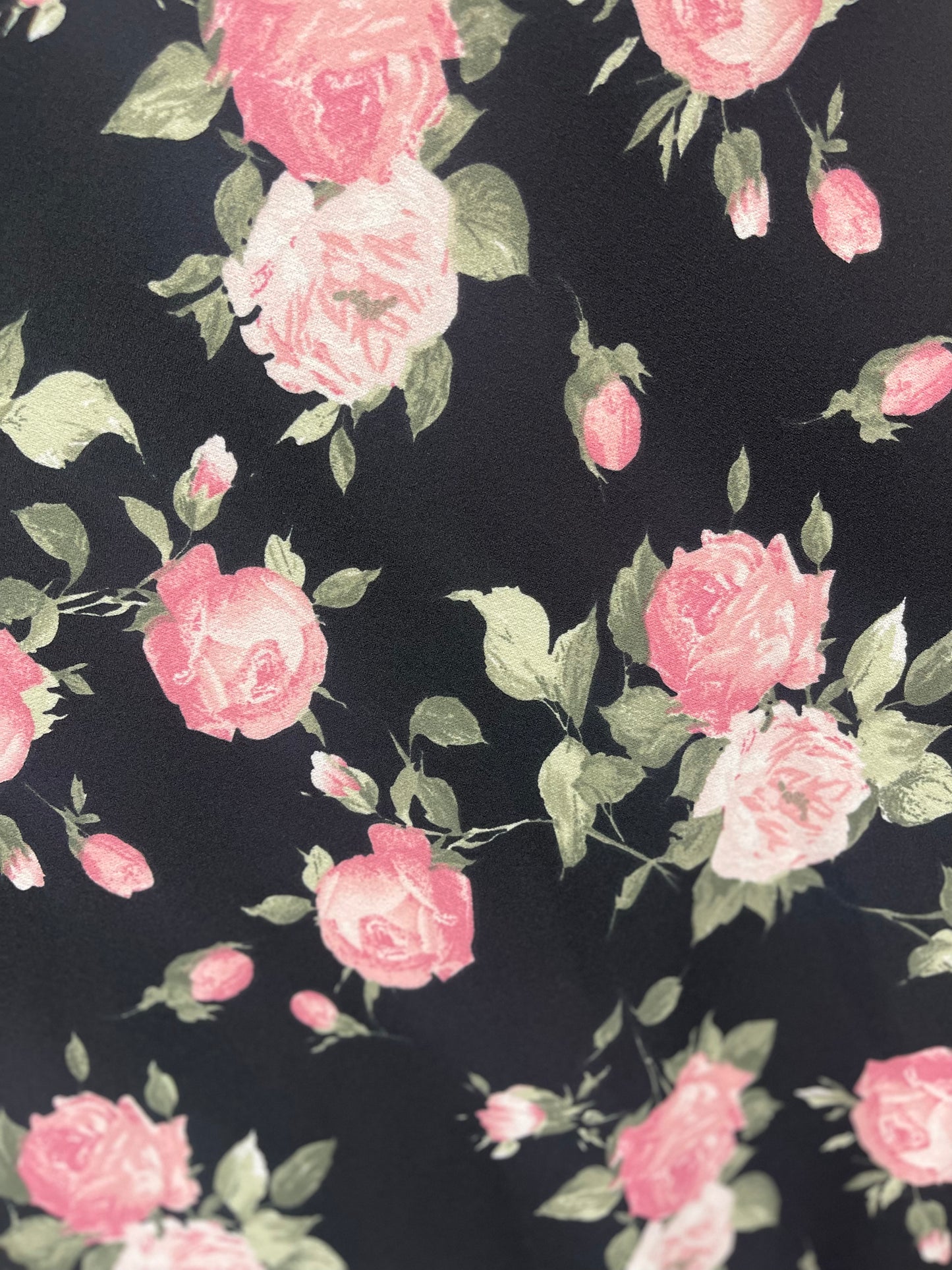 Emma Dress Black Floral